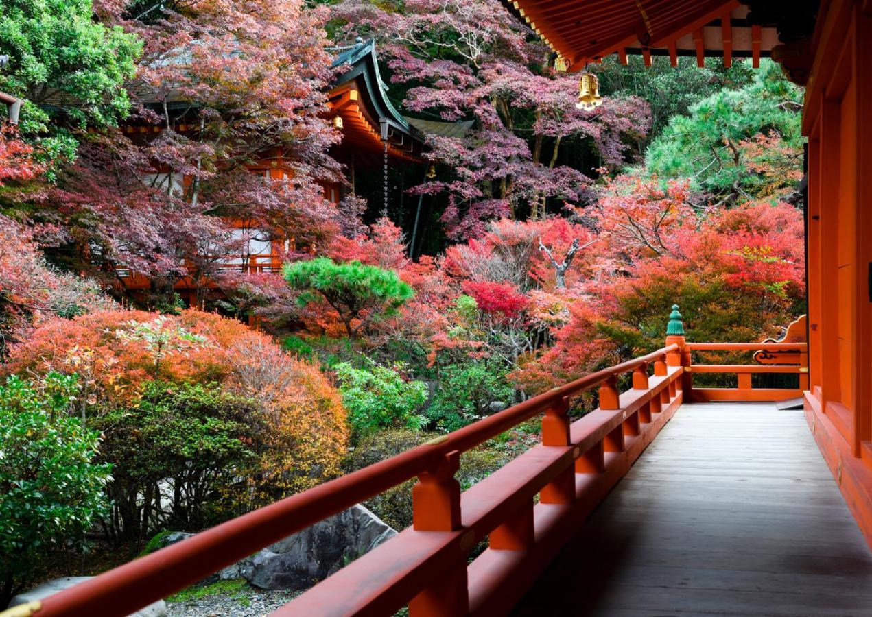 Kyoto Yamashina Hotel Sanraku Bagian luar foto